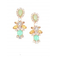 ‘Wilden’ Spearmint Pallilon Statement Earrings